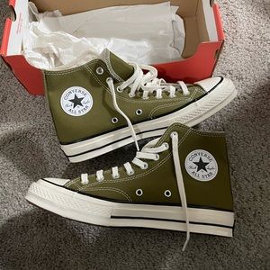 Chuck 70 converse in color dark moss